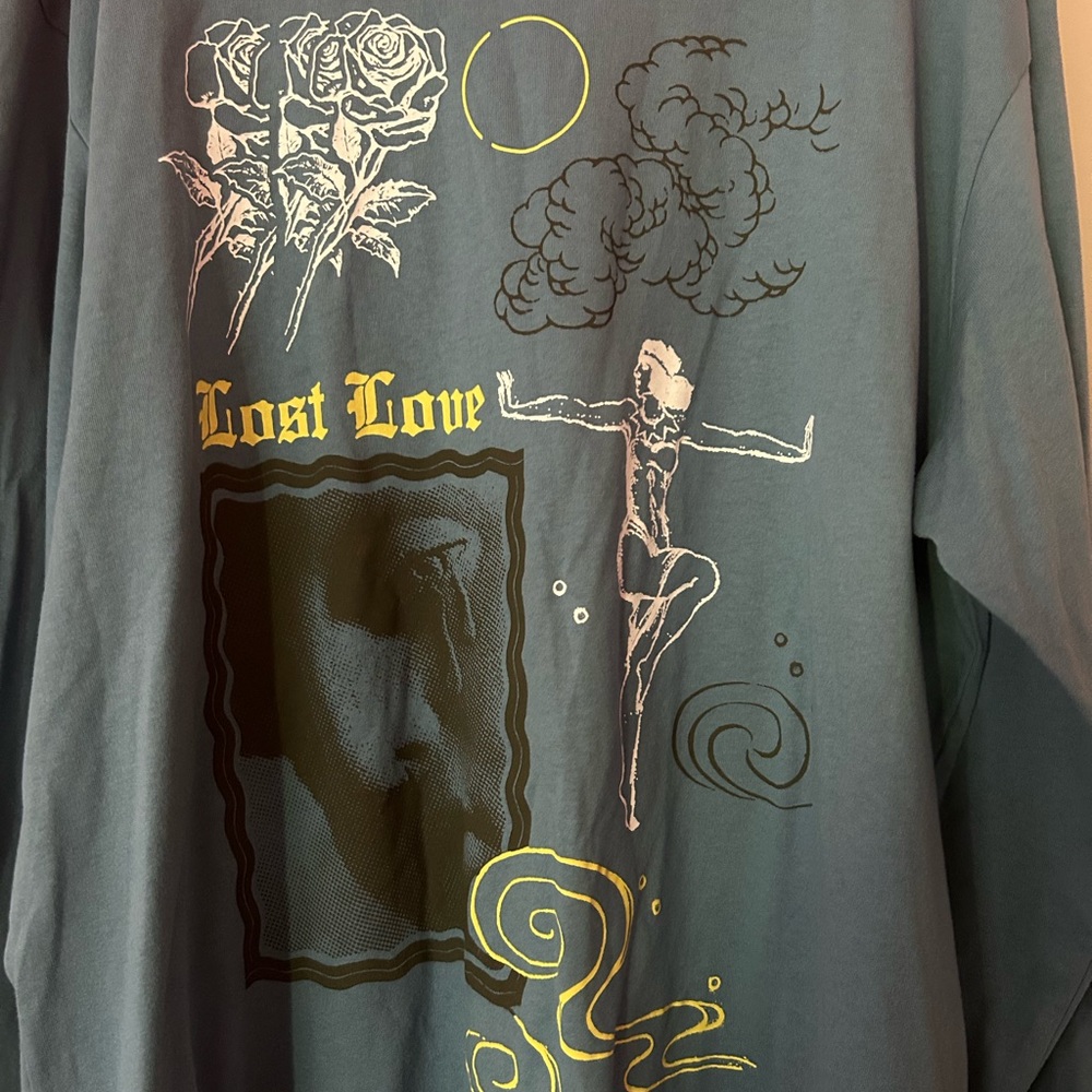 Topman long sleeve t shirt